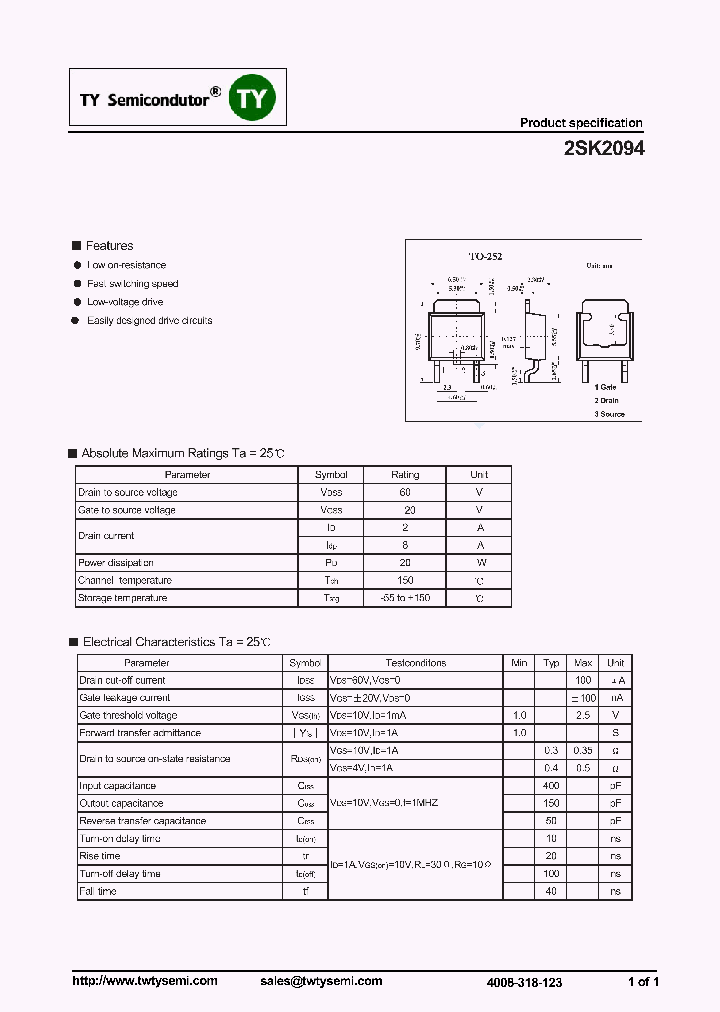 2SK2094_7206081.PDF Datasheet
