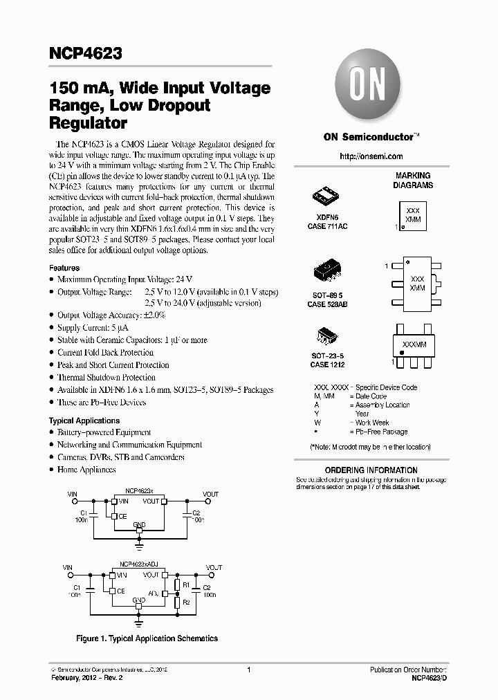 NCP4623HSN050T1G_7208050.PDF Datasheet