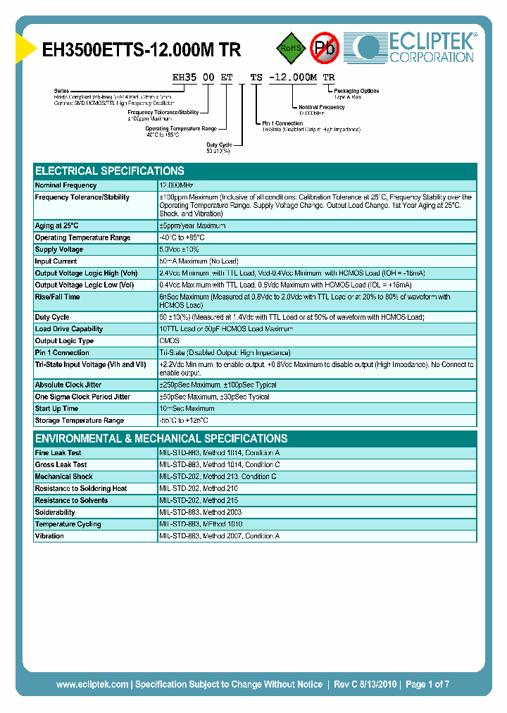 EH3500ETTS-12000MTR_7208434.PDF Datasheet