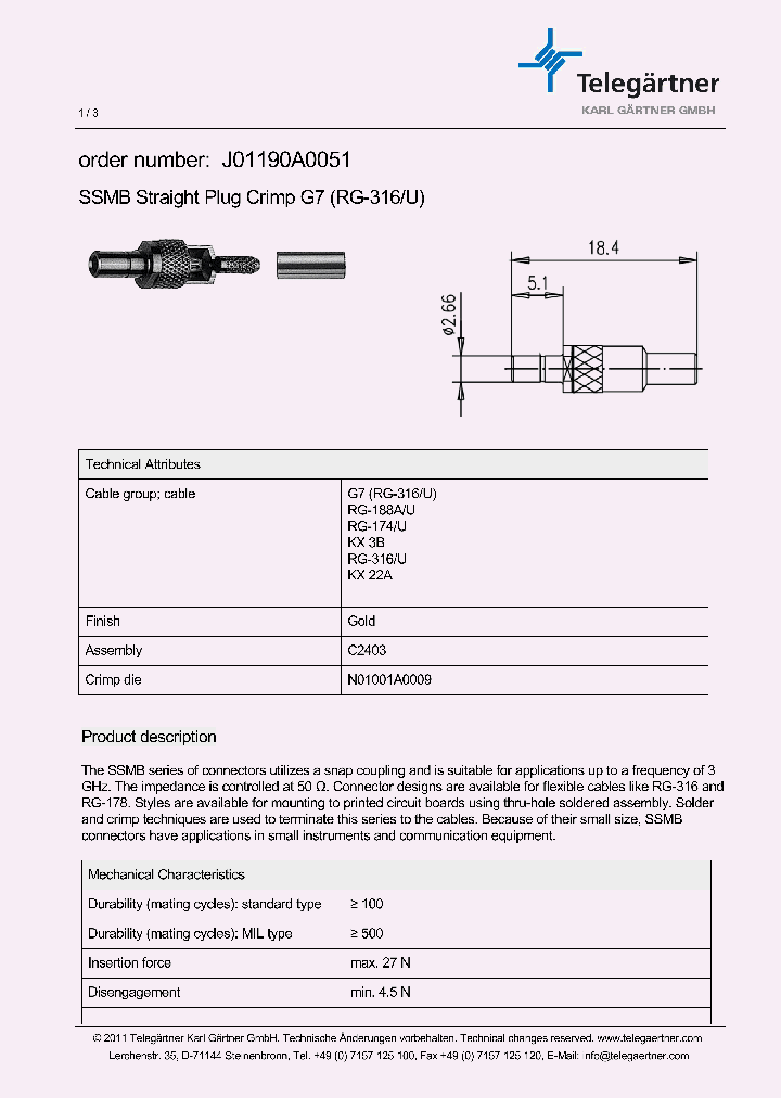 J01190A0051_7209148.PDF Datasheet