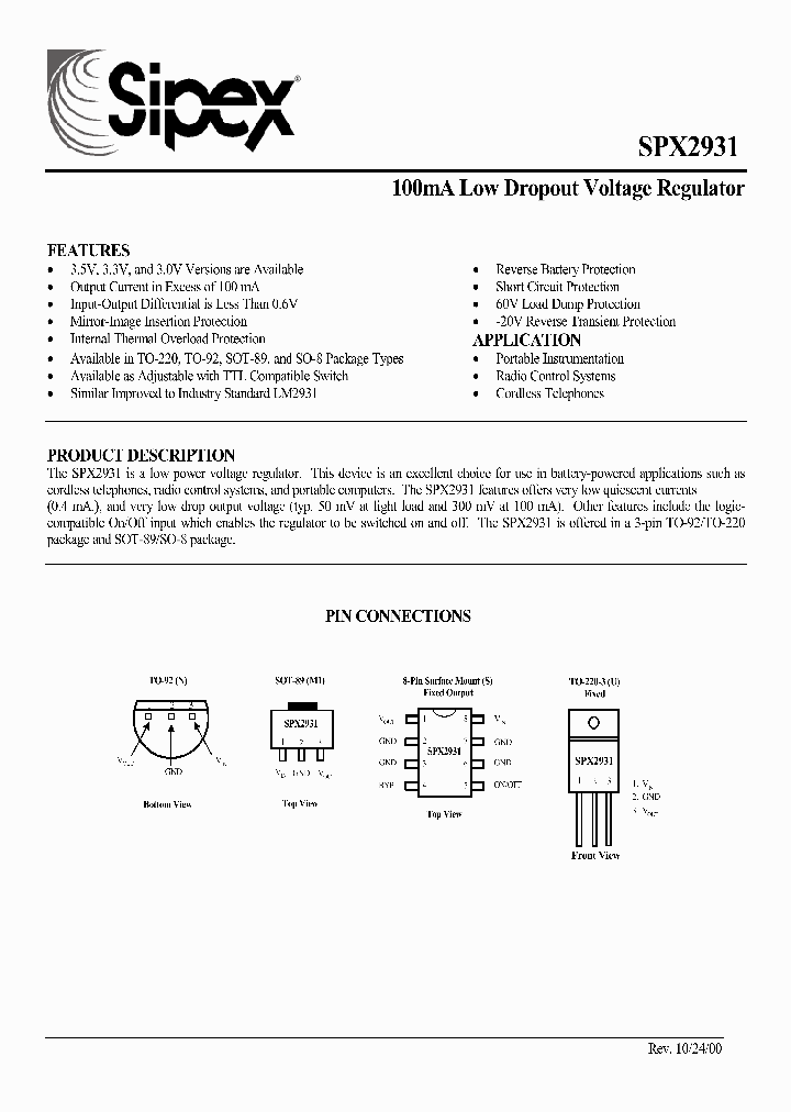 SPX2931U-L-30_7209545.PDF Datasheet