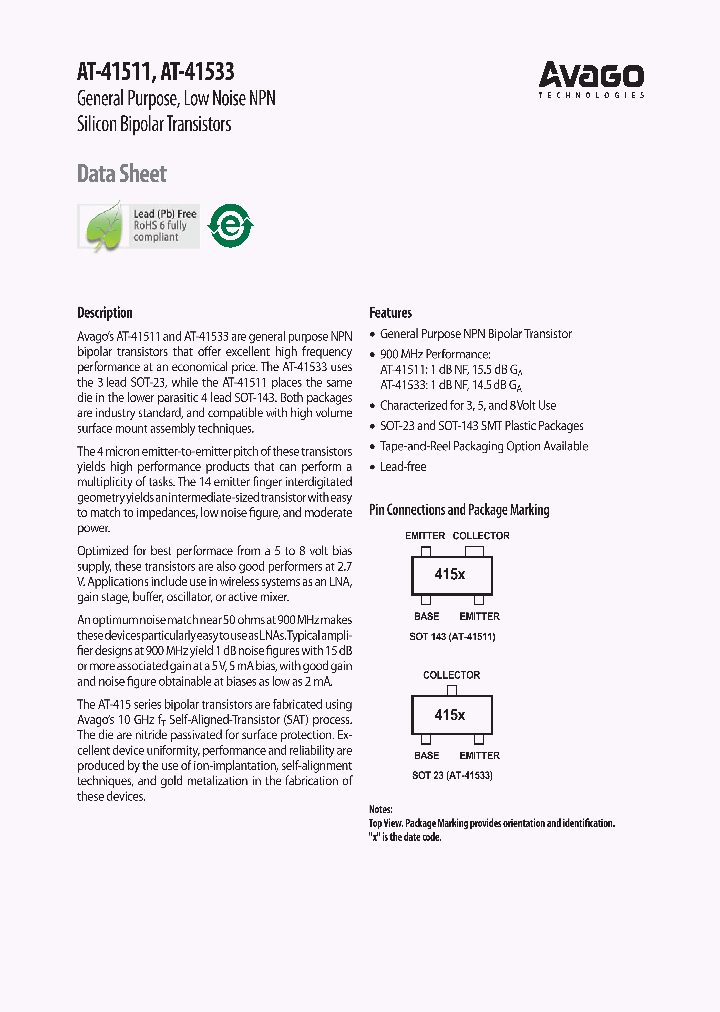 AT-41511-BLKG_7210420.PDF Datasheet