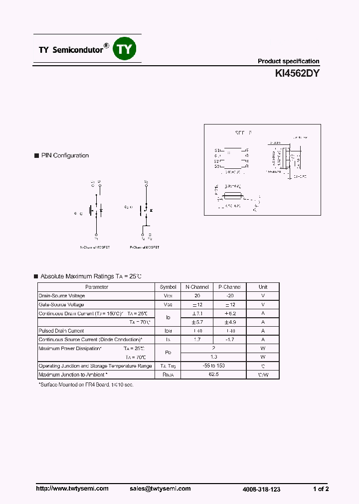 KI4562DY_7211563.PDF Datasheet