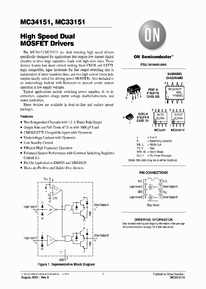 MC33151DG_7211602.PDF Datasheet