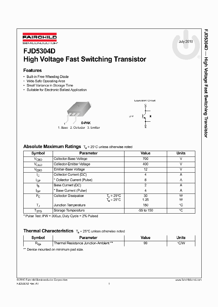 FJD5304D10_7211680.PDF Datasheet