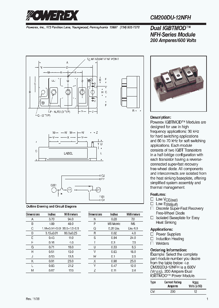 CM200DU-12NFH_7214618.PDF Datasheet