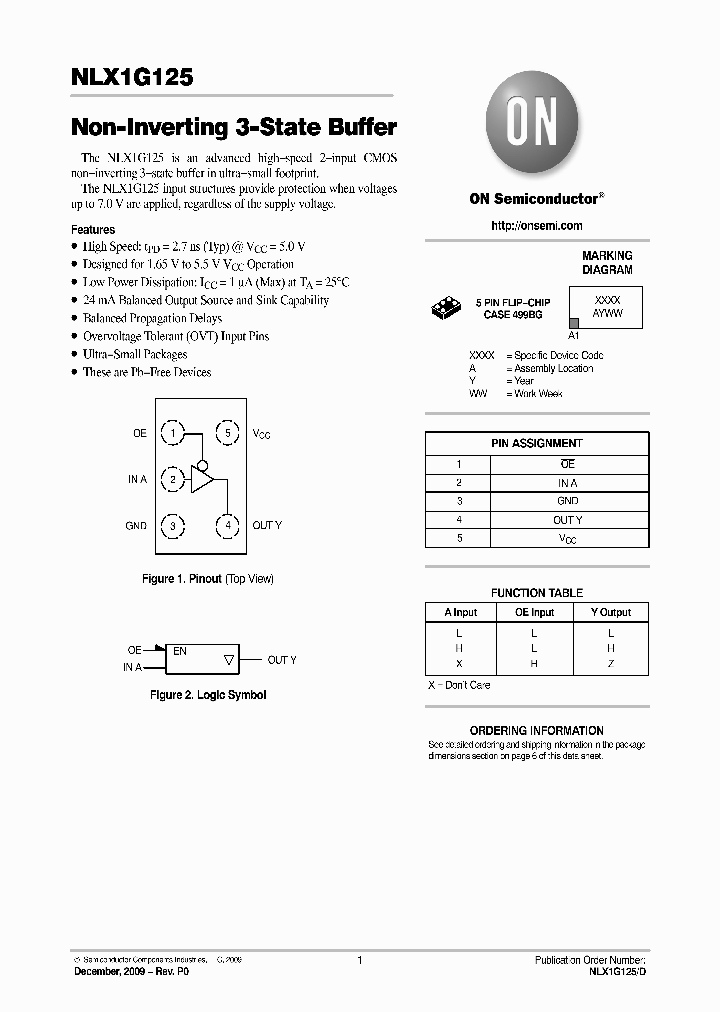 NLX1G125FCT1G_7215169.PDF Datasheet