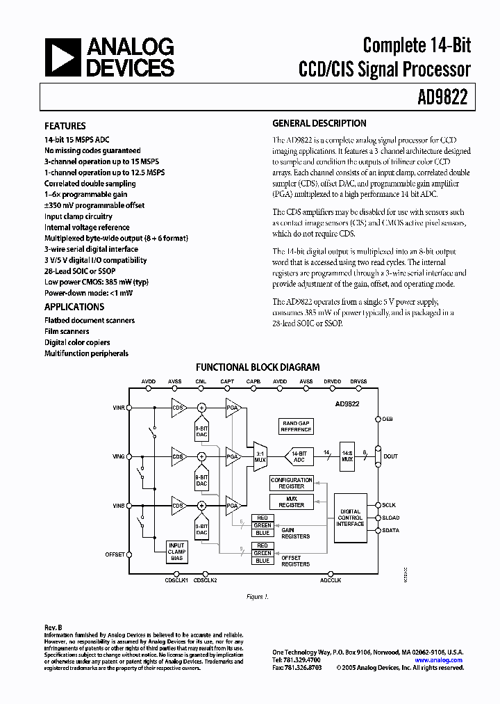AD9822JRSRL_7215393.PDF Datasheet
