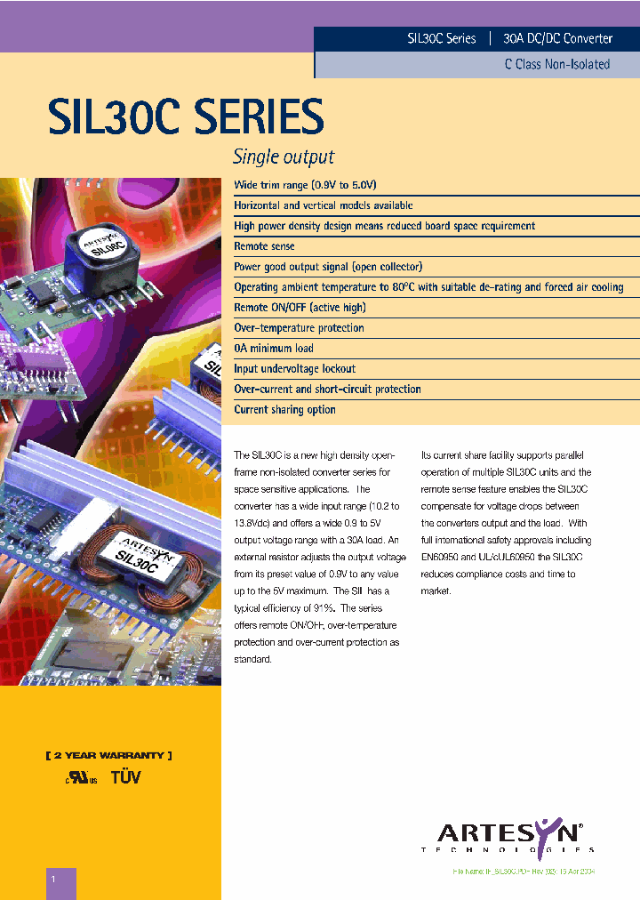 SIL30C-12SADJ-HS_7216324.PDF Datasheet