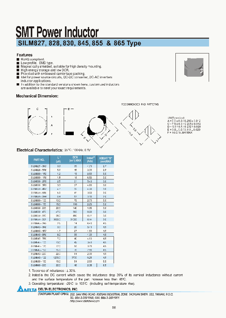 SILM865-220_7216287.PDF Datasheet