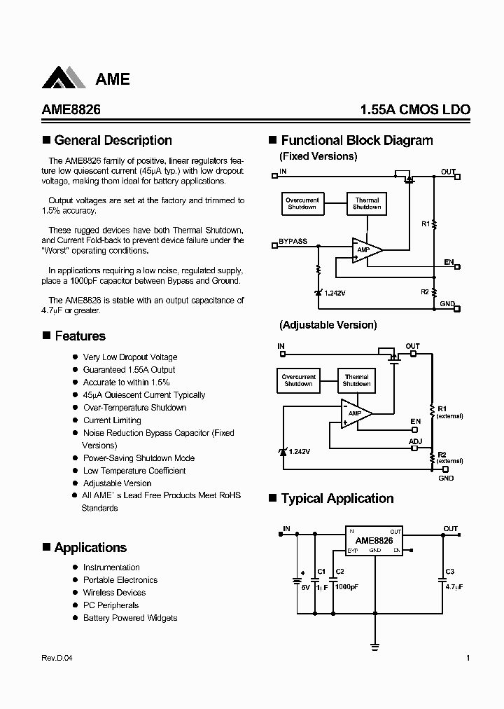 AME8826AEHA150Z_7216527.PDF Datasheet