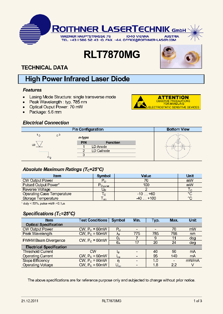 RLT7870MG_7218200.PDF Datasheet