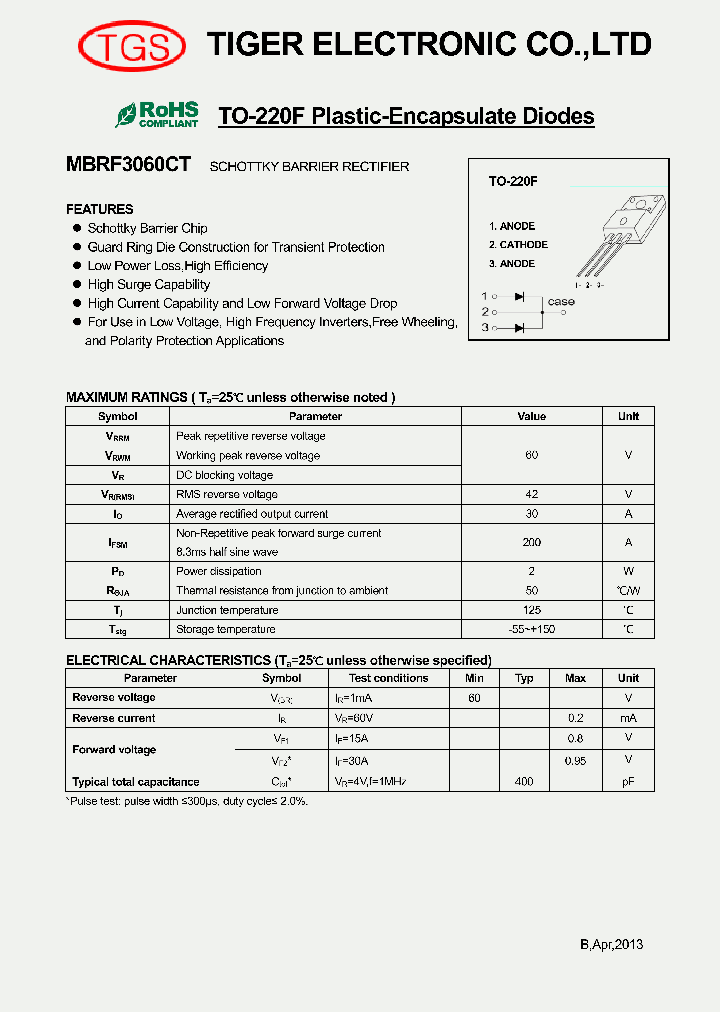 MBRF3060CT_7219491.PDF Datasheet