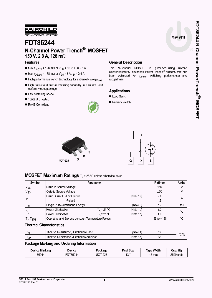 FDT86244_7220292.PDF Datasheet