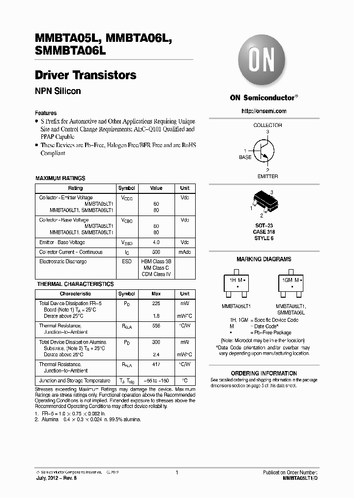 SMMBTA06LT1G_7220863.PDF Datasheet