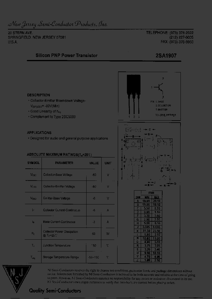 2SA1907_7220958.PDF Datasheet