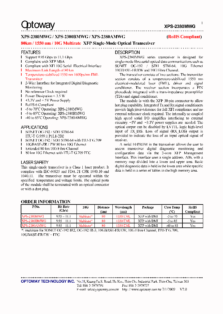XPS-2380AMWG_7221329.PDF Datasheet