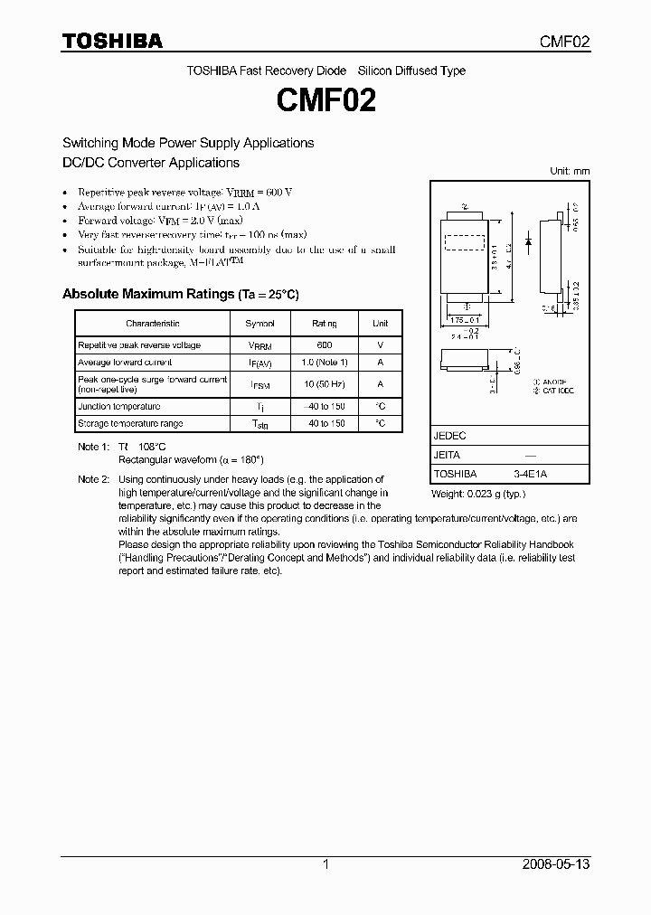 CMF02TE12LQ_7221811.PDF Datasheet