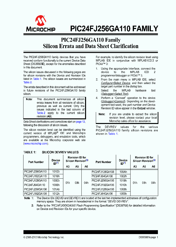 PIC24FJ128GA106_7222119.PDF Datasheet