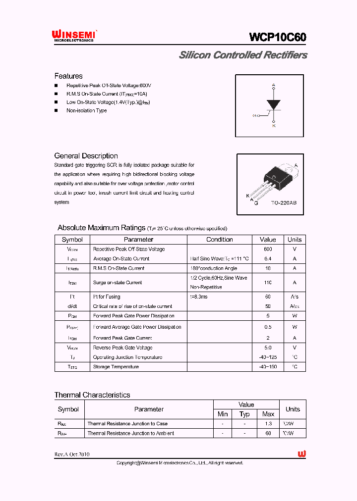 WCP10C60_7223268.PDF Datasheet