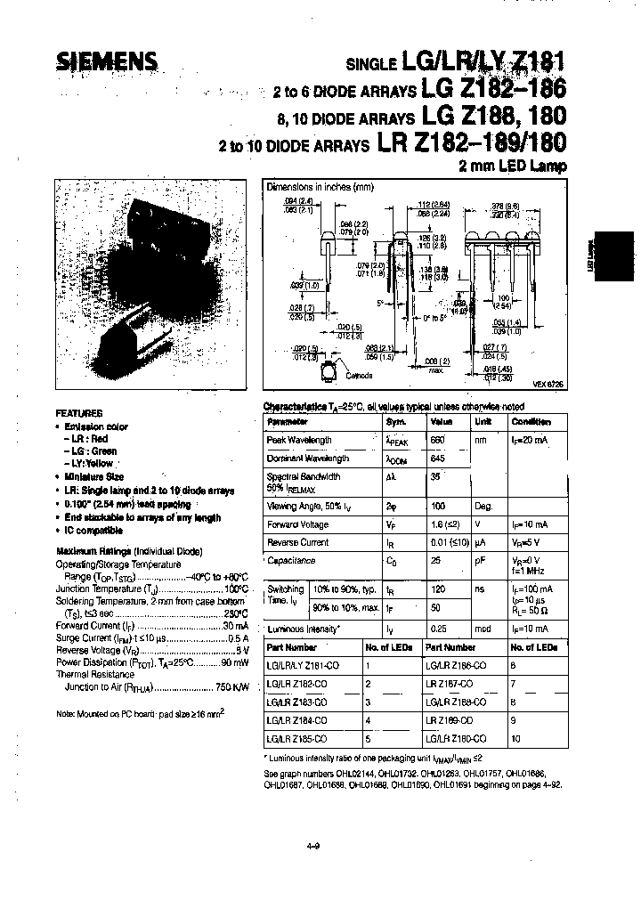 SIEMENSAG-LRZ189-COE7500_7223483.PDF Datasheet