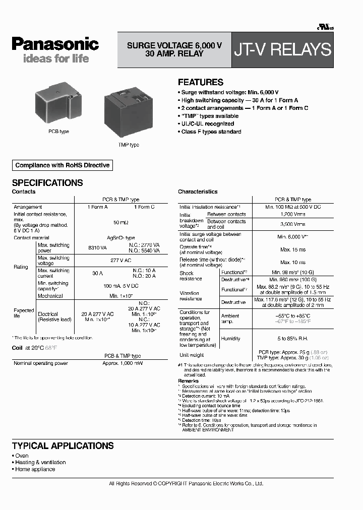 JTV1A-S-PA-24V_7223603.PDF Datasheet