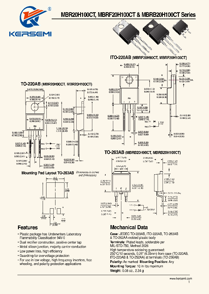 MBRB20H100CT_7224429.PDF Datasheet