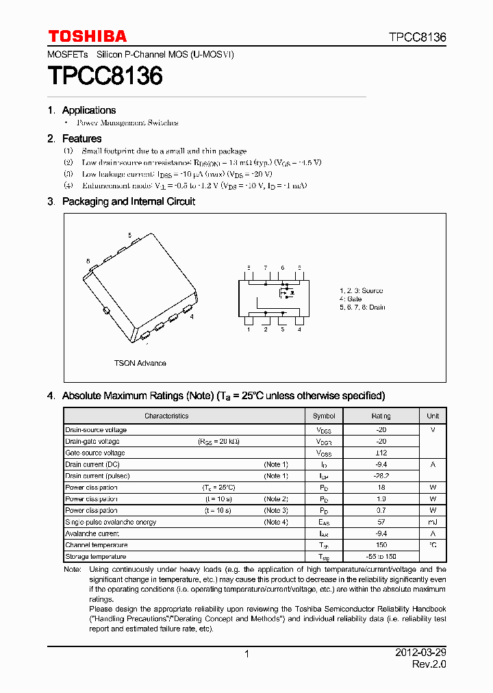 TPCC8136_7225222.PDF Datasheet