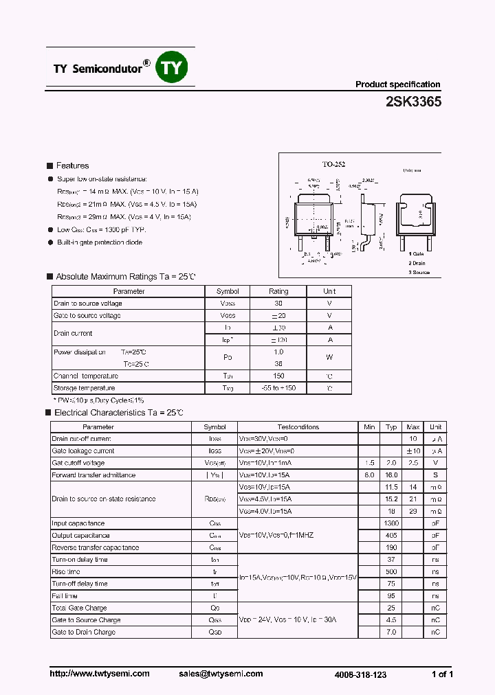 2SK3365_7225350.PDF Datasheet