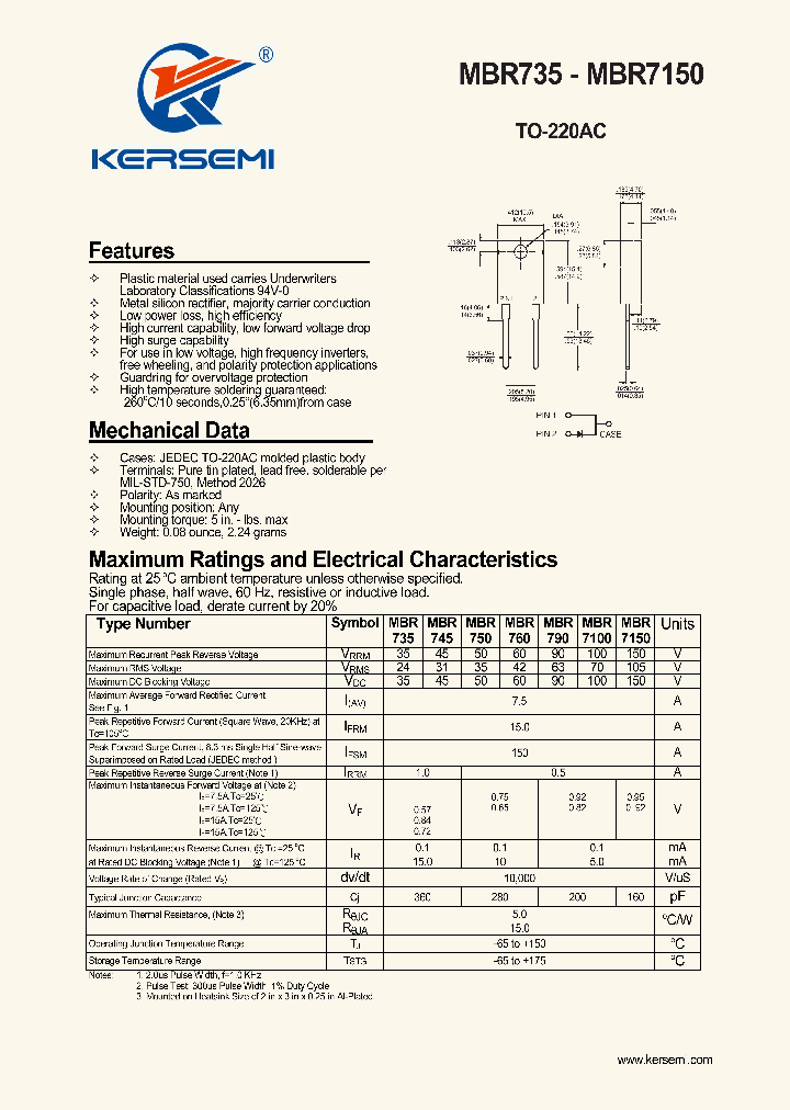 MBR7100_7226680.PDF Datasheet