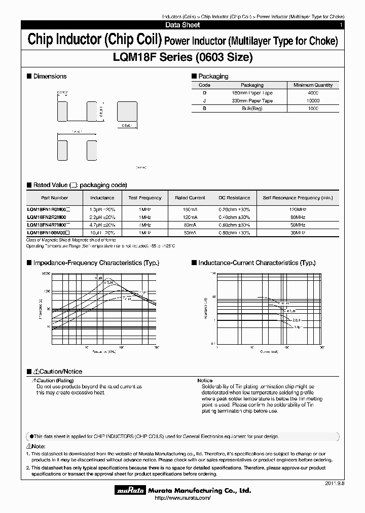 LQM18FN100M00_7227866.PDF Datasheet