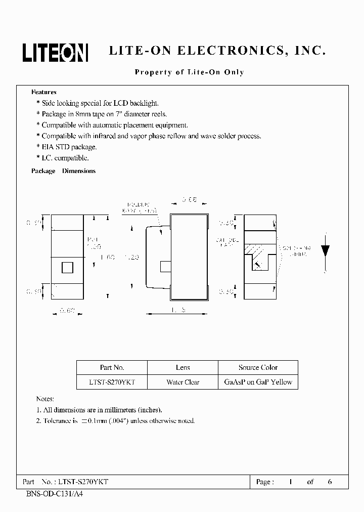 LTST-S270YKT_7228881.PDF Datasheet