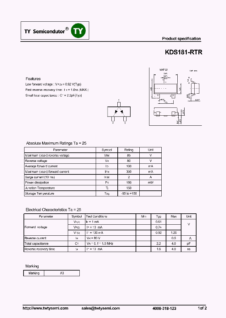 KDS181-RTR_7231169.PDF Datasheet