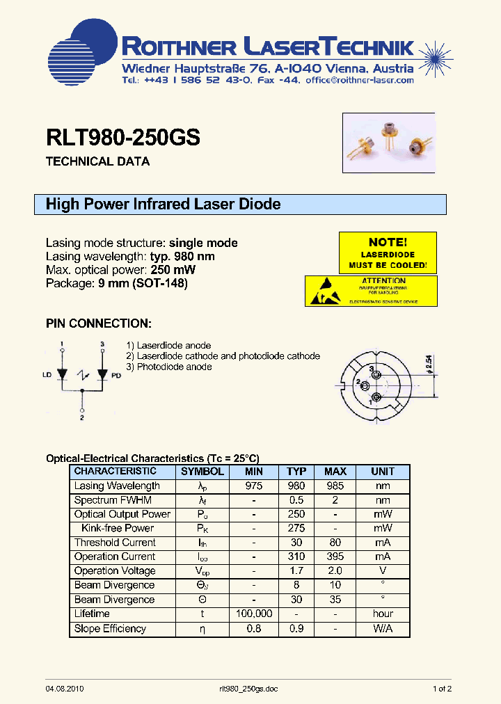 RLT980-250GS_7232779.PDF Datasheet