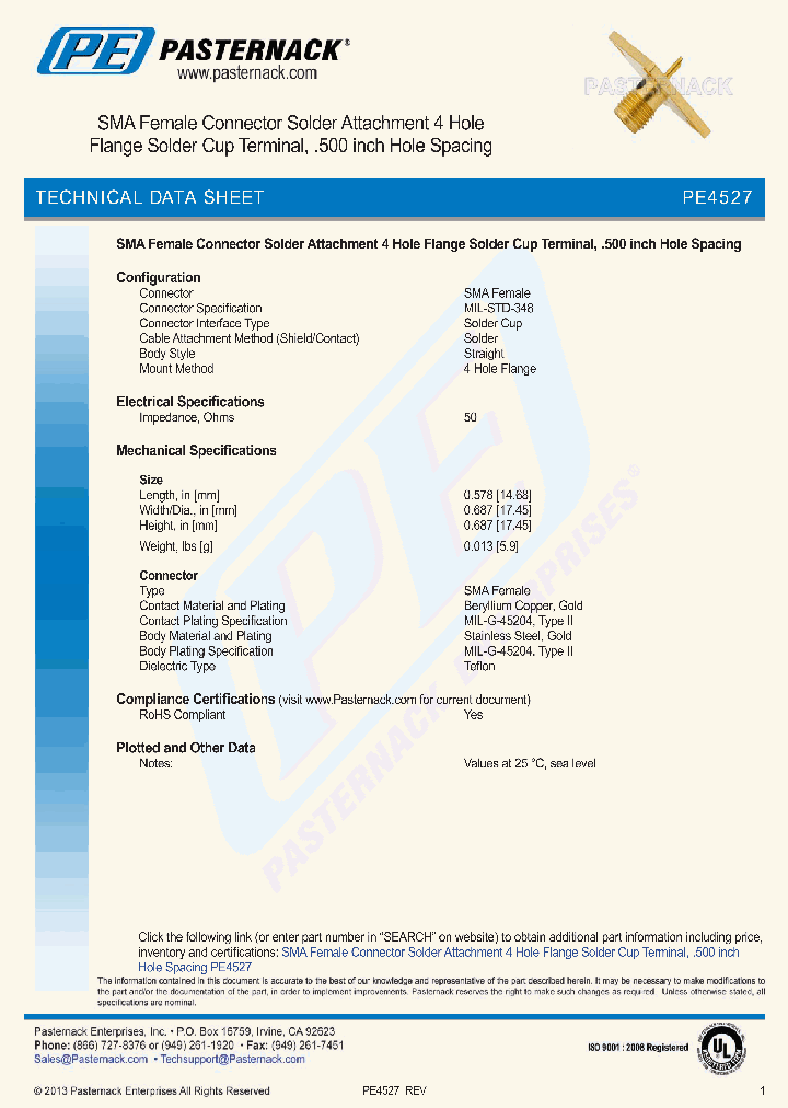 PE4527_7234801.PDF Datasheet