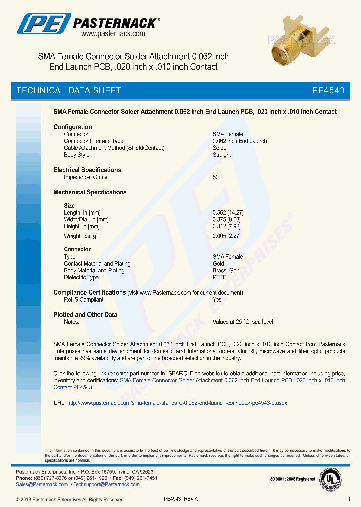 PE4543_7234827.PDF Datasheet