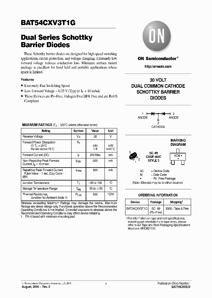 BAT54CXV3_7234831.PDF Datasheet