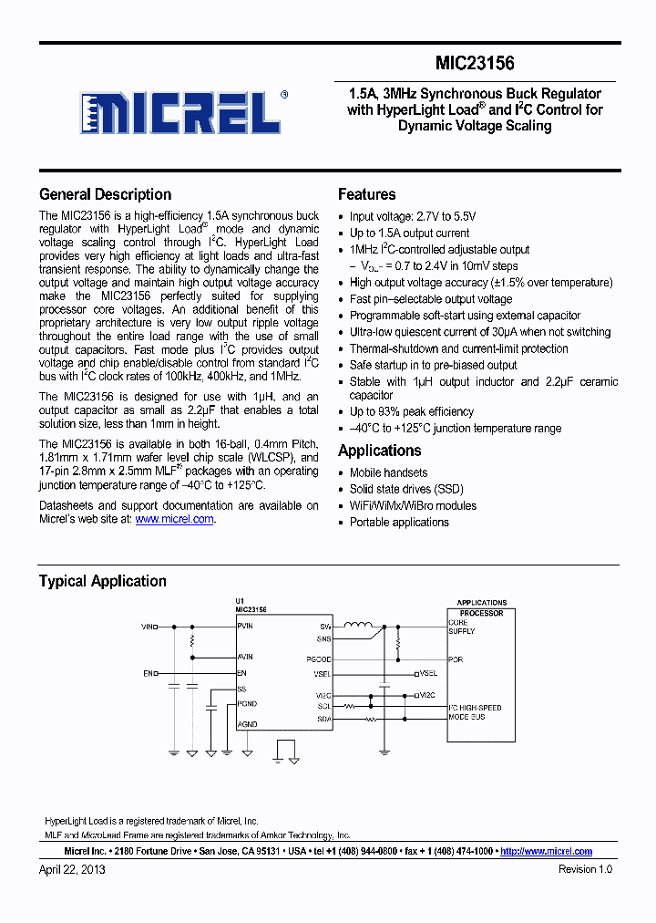 MIC23156_7235429.PDF Datasheet
