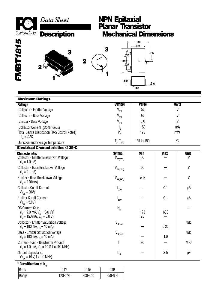 FMBT1815_7237079.PDF Datasheet