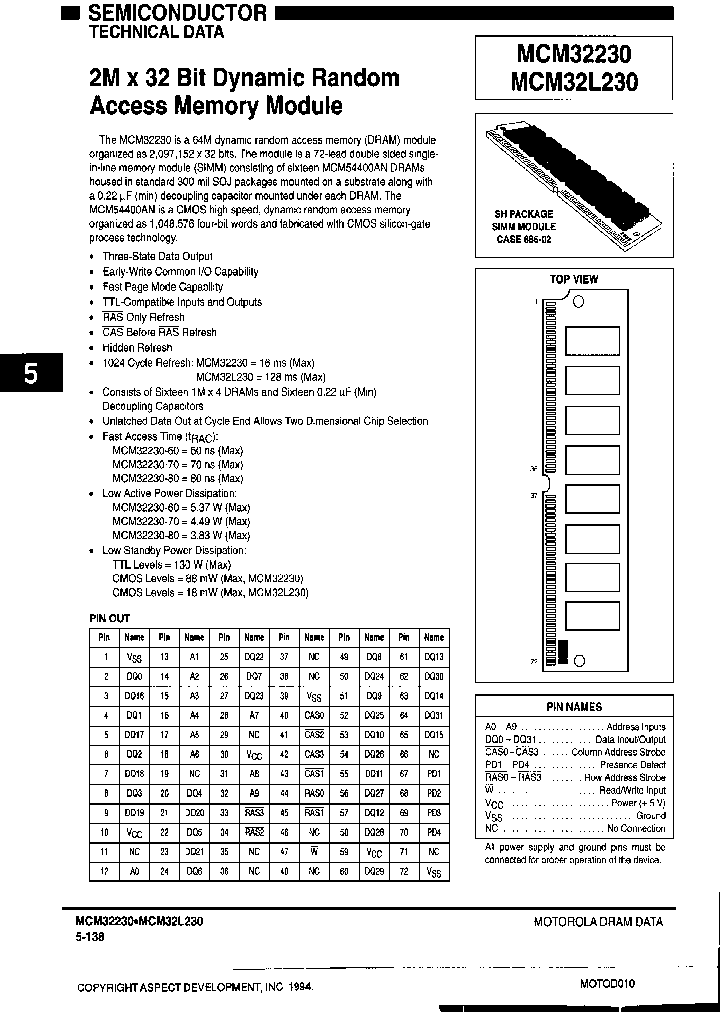 MOTOROLAINC-MCM32230SH80_7237172.PDF Datasheet