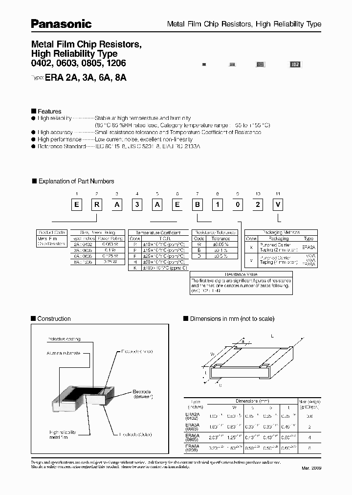 ERA2ARW102P_7238201.PDF Datasheet