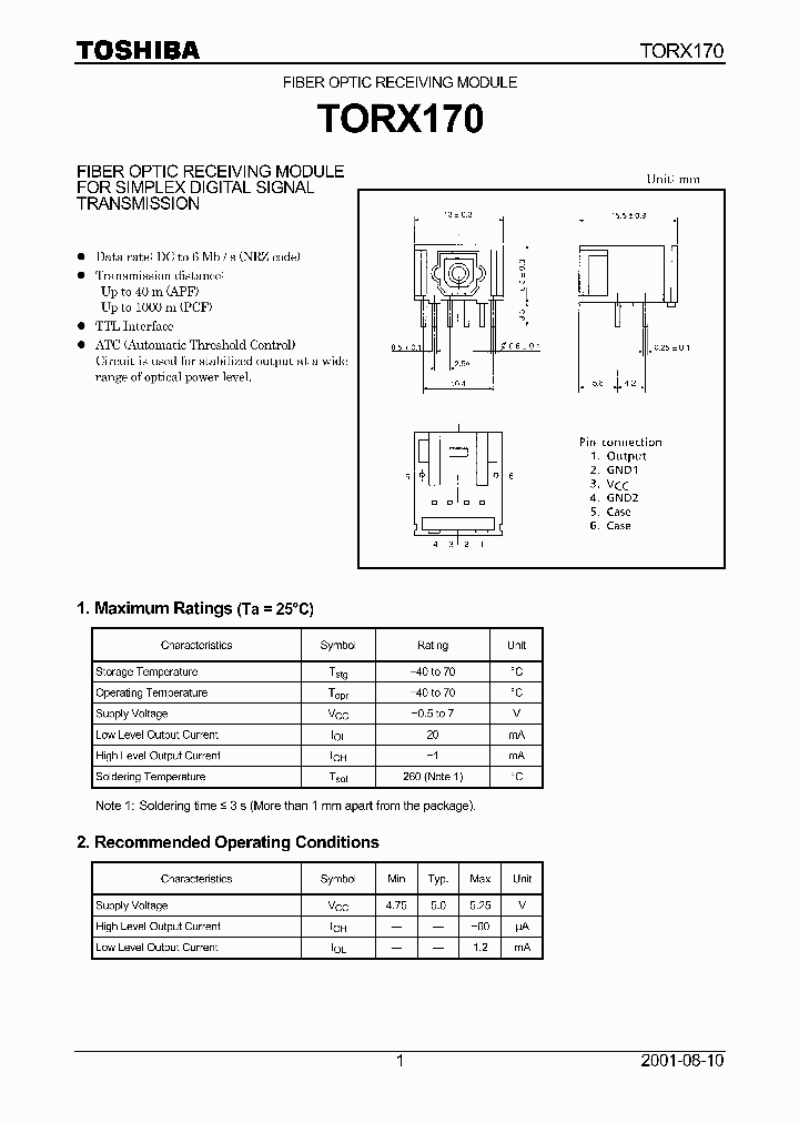 TORX170_7238477.PDF Datasheet