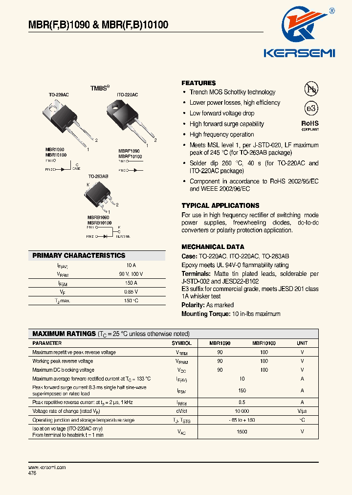 MBRF10100_7239024.PDF Datasheet