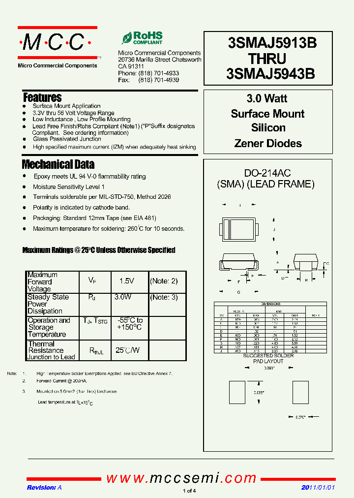 3SMAJ5913B11_7239483.PDF Datasheet