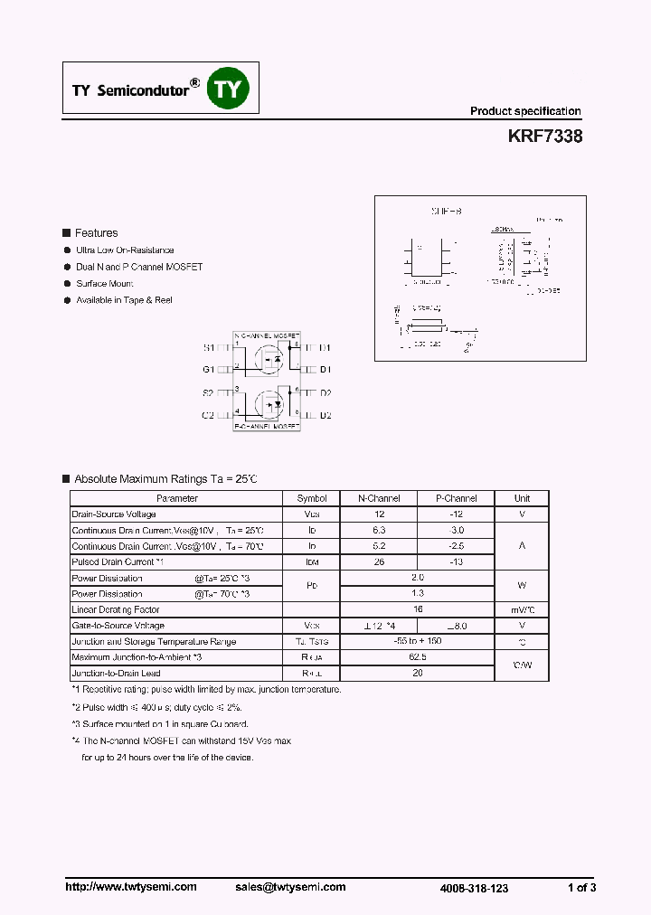 KRF7338_7239592.PDF Datasheet