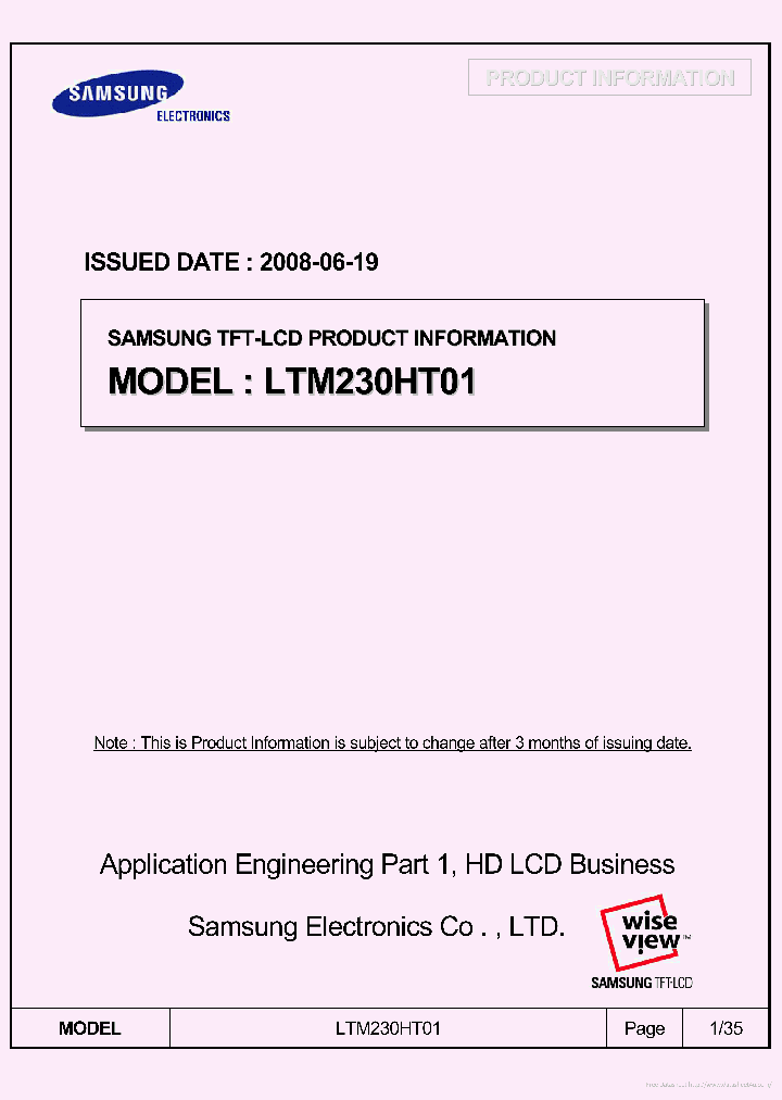 LTM230HT01_7240535.PDF Datasheet