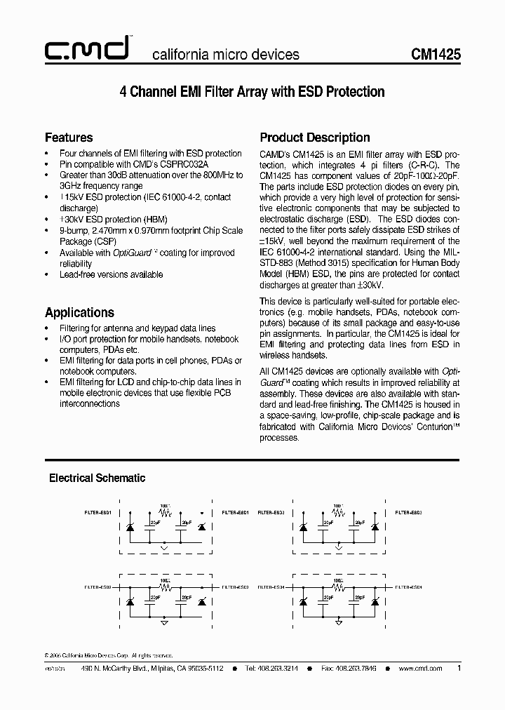 CM1425-01CP_7241373.PDF Datasheet