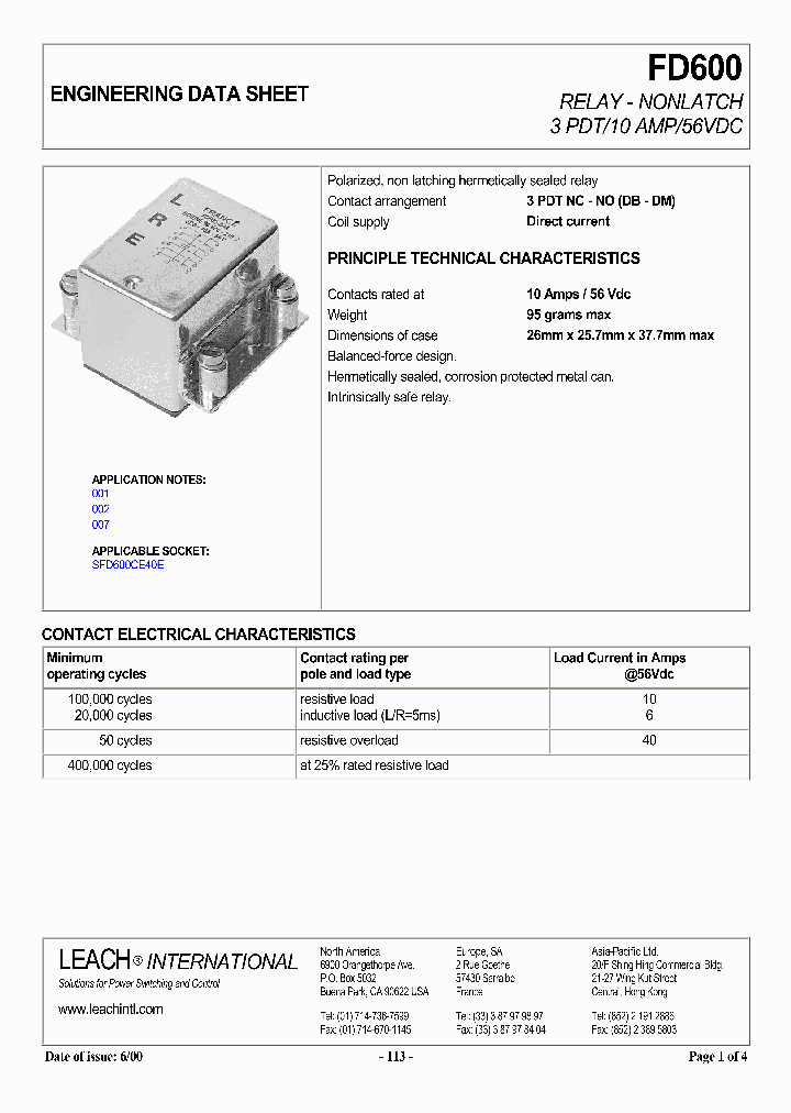 FD600-A2A_7241558.PDF Datasheet