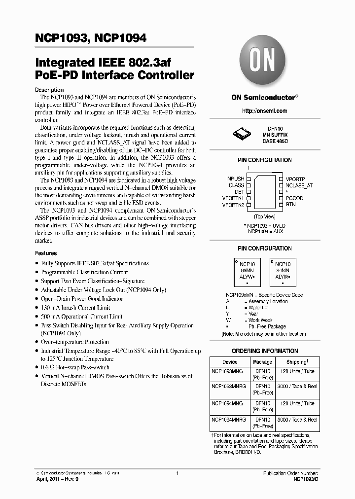 ONSEMICONDUCTOR-NCP1093MNRG_7241663.PDF Datasheet