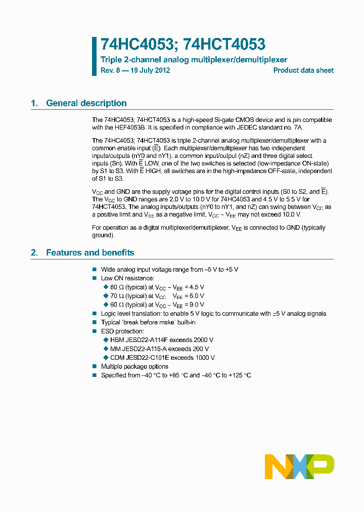 74HCT4053PW112_7242029.PDF Datasheet